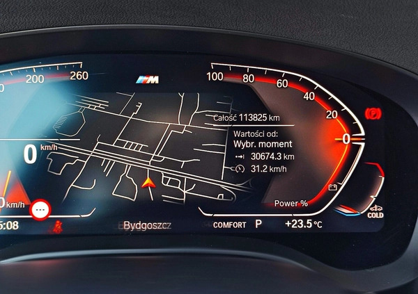 BMW Seria 5 cena 184900 przebieg: 113565, rok produkcji 2020 z Ciechocinek małe 596